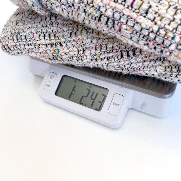 Rebecca Taylor Rainbow Tweed Dress, Size 4 - Picture 7 of 7